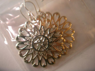 pendientes plata